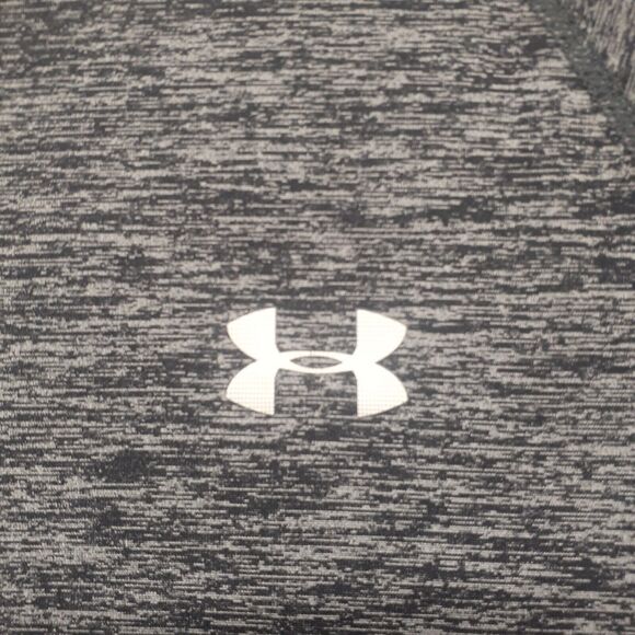 Mens Under Armour Size L Gray The Tech Tee Loose HeatGear Shirt - Picture 2 of 9
